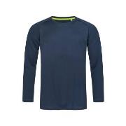 Stedman Active 140 Long Sleeve Marine polyester Medium Herre