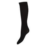 Decoy Strømper Doubleface Knee-high Socks Svart Str 40/42 Dame