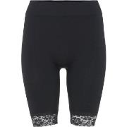 Decoy Long Shorts With Lace Svart XX-Large Dame