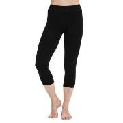 Decoy Seamless Capri Leggins Svart S/M Dame