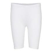 Decoy Stretchy Shorts Hvit viskose Small Dame