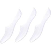 Decoy Strømper 3P Thin Bamboo Footies Hvit Strl 37/41 Dame