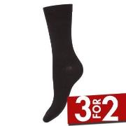 Decoy Strømper Wool Socks Svart Str 37/39 Dame