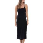 Mey Emotion Long Body Dress Svart 48 Dame