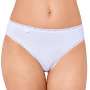 Sloggi Truser 3P 24 7 Cotton Lace Tai Briefs Hvit bomull 42 Dame