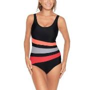 Wiki Swimsuit Bianca Classic Svart/Rosa 44 Dame