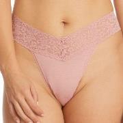 Hanky Panky Truser 2P Classic Cotton Original Rise Thong Gammelrosa bo...