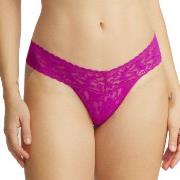 Hanky Panky Truser 5P Low Rise Thong D1 Mørkrosa nylon One Size Dame