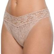 Hanky Panky Truser 2P Original Rise Thong Beige nylon One Size Dame