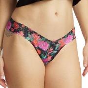 Hanky Panky Truser 3P Printed Low Rise Thong Mixed nylon One Size Dame