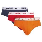 Nike 9P Cotton Stretch Briefs Mixed bomull Large Herre
