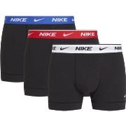 Nike 6P Everyday Essentials Cotton Stretch Trunk D1 Rød/Blå  bomull X-...