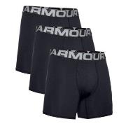 Under Armour 6P Charged Cotton 6in Boxer Svart Medium Herre