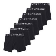 Frank Dandy 14P Solid Tencel Boxers Svart lyocell Medium Herre