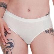 Sloggi Truser 2P GO Casual Midi Briefs Benhvit bomull X-Small Dame