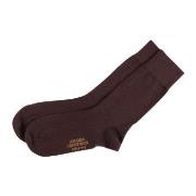 Amanda Christensen Strømper Noble Ankle Socks Mørkbrun  Str 41/42