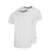 Jockey 2P Cotton Crew Neck T-Shirt Hvit bomull Large Herre