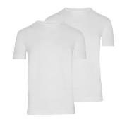 Jockey Microfiber T-Shirt Hvit polyamid Large Herre