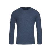 Stedman Knit Long Sleeve For Men Blå XX-Large Herre