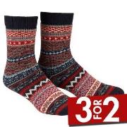Damella Strømper Wool Socks Mixed Str 43/46 Dame