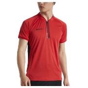 Craft Pro Control Impact Polo M Rød polyester Medium Herre