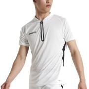 Craft Pro Control Impact Polo M Hvit polyester Large Herre