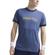 Craft Pro Control Impact SS Tee M Marine polyester X-Small Herre