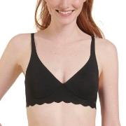 Sloggi BH ZERO Microfibre 2.0 Soft Bra Svart X-Small Dame