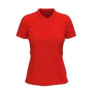 Stedman Claire Short Sleeve Polo Rød ringspunnet bomull X-Small Dame