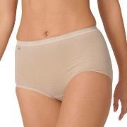 Sloggi Truser 2P Basic Plus Maxi Briefs Beige bomull 48 Dame