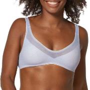 Sloggi BH 3P Oxygene Infinite Soft Bra Lysblå Small Dame