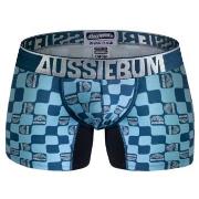 aussieBum 2P CottonSoft 2.0 Hipster Blå bomull Small Herre