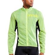 Craft Essence Light Wind Jacket M Limegrønn polyester Large Herre