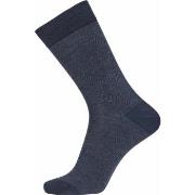 Egtved Strømper Twin Wool Cotton Sock Marine Str 40/45