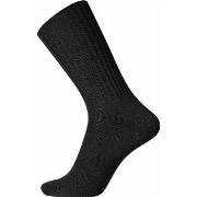 Egtved Strømper Wool Ribbed Sock Svart Str 45/48