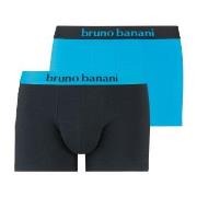 Bruno Banani 2P Flowing Shorts Svart/Blå bomull Small Herre