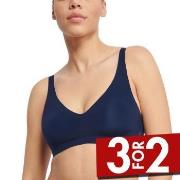 Sloggi BH Zero Feel 2 0 Soft Bra Marine S+ Dame