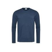 Mey Relax Long Sleeves Mørkblå bomull Small Herre