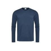 Mey Relax Long Sleeves Mørkblå bomull Large Herre