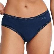 Sloggi Truser 3P GO Crush Hipster Briefs Svart/Blå bomull Medium Dame