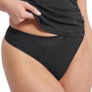 Sloggi Truser 2P Ever Ease String Briefs Svart bomull Large Dame