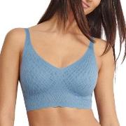 Sloggi BH ZERO Feel Bliss Bralette Lysblå X-Large Dame