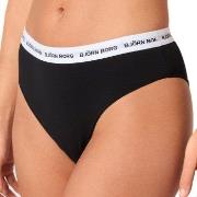 Björn Borg Truser 2P Core Logo High Waist Brief Svart bomull Large Dam...