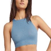 Sloggi BH ZERO Feel Bliss Crop Top Lysblå X-Small Dame