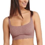 Sloggi BH ZERO Feel Bliss Top Brun X-Large Dame