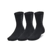 Under Armour Strømper 3P Mid Crew Maker Socks Svart X-Large