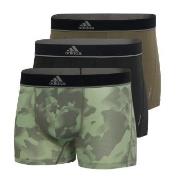 adidas 3P Sport Trunk Svart/Grønn polyester X-Large Herre