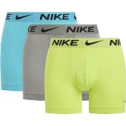 Nike 6P Everyday Essentials Micro Boxer Brief Blå/Grønn polyester Smal...