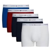 Tommy Hilfiger 5P Signature Cotton Essential Trunk Blå/Rød bomull XX-L...