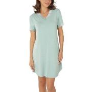 Lady Avenue Bamboo Nightdress SS Mintgrønn Bambus Medium Dame